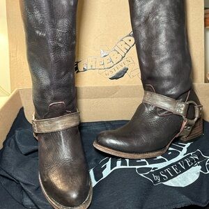 Cool Freebird boots size 8